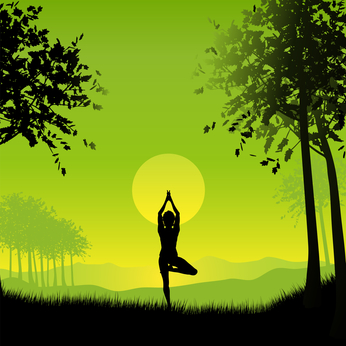 Yoga in the Moonlight